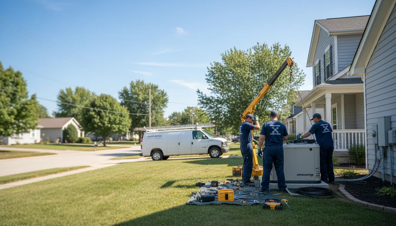 Generator Installation in Beecher City, IL near me